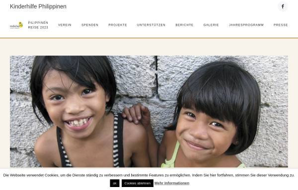 Vorschau von mabuhay-kinderhilfe.de, Mabuhay - Hilfe für philippinische Kinder