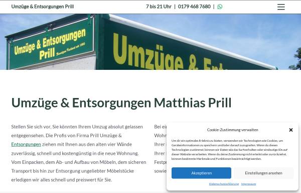 Vorschau von umzuege-matthias.de, Wutow & Peschke GbR