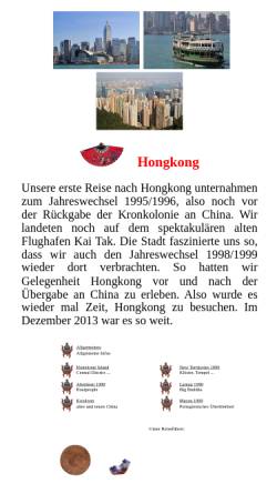 Vorschau der mobilen Webseite www.vivien-und-erhard.de, Reiseerinnerungen Hongkong [Vivien & Erhard Veit]