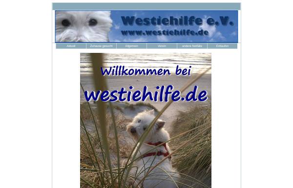 Vorschau von www.westiehilfe.de, Westiehilfe