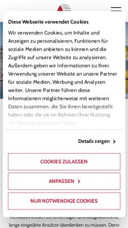 Vorschau der mobilen Webseite www.seeheimer-kreis.de, Seeheimer Kreis