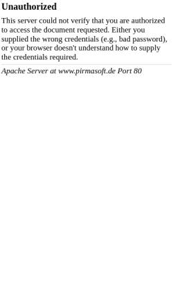 Vorschau der mobilen Webseite www.pirmasoft.de, Pirmasoft - Dieter Schmeer