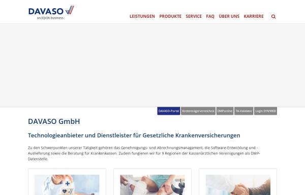 Vorschau von www.davaso.de, Syntela IT-Dienstleistungs GmbH