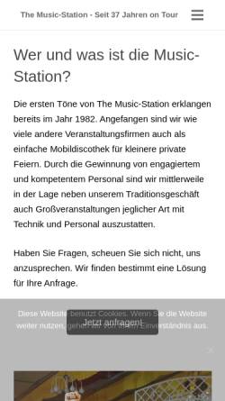 Vorschau der mobilen Webseite www.zulaut.de, Radio ZuLaut