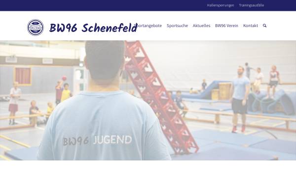 Vorschau von www.bw96.de, SV Blau-Weiß 96 Schenefeld