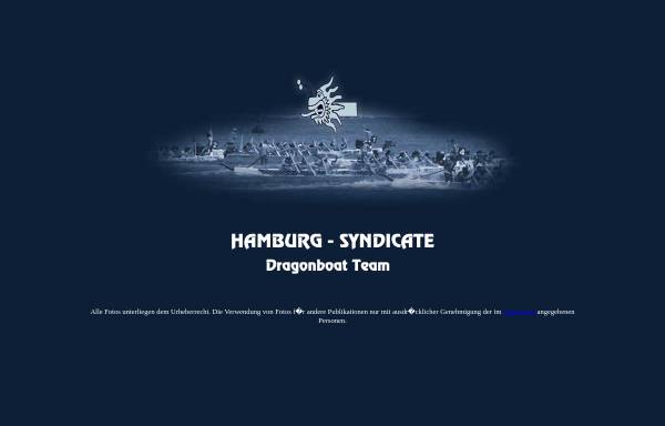 Vorschau von www.hamburg-syndicate.de, Holsten Hamburg-Syndicate Dragon Boat Team
