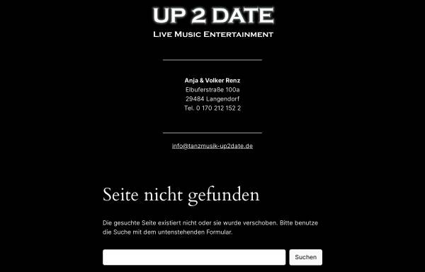 Vorschau von www.tanzmusik-up2date.de, Up2Date