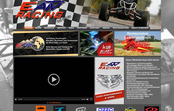 Vorschau von eatv.de, E-ATV Racing