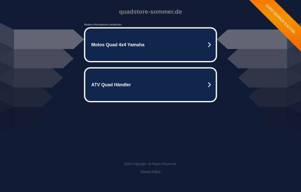 Vorschau von www.quadstore-sommer.de, Quadstore Sommer