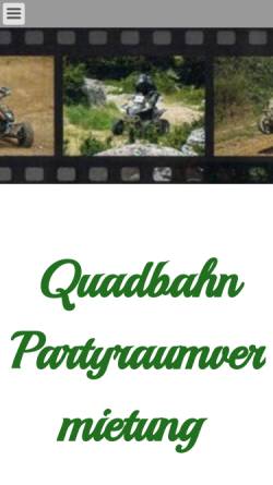 Vorschau der mobilen Webseite www.quad-service-and-more.de, Quad-Team Altjeßnitz