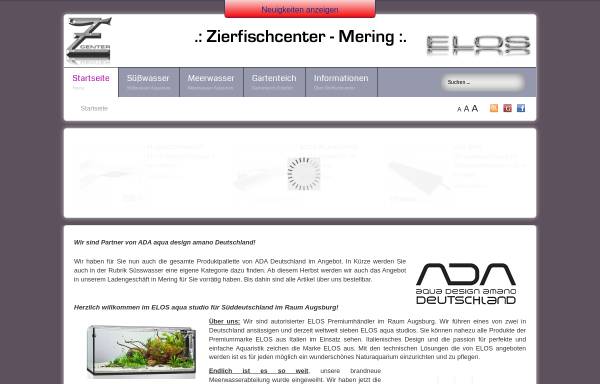 Vorschau von www.zierfischcenter-mering.de, Zierfischcenter Mering