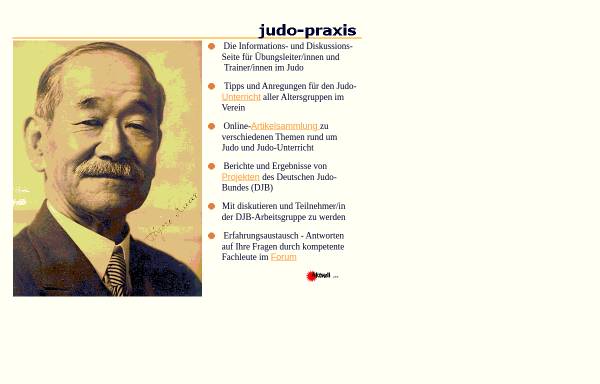 Vorschau von www.judo-praxis.de, Judo-praxis