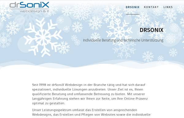 Vorschau von drsonix.de, DrSonix
