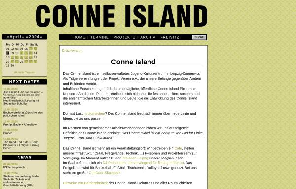 Vorschau von www.conne-island.de, Conne Island