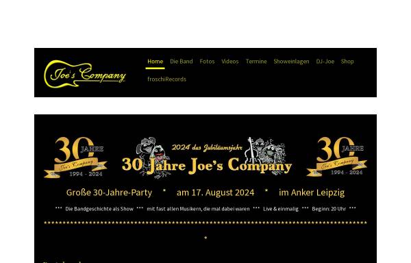 Vorschau von www.joescompany.de, Joe's Company