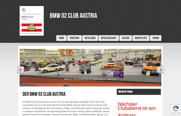 Vorschau von www.bmw-02-club.at, BMW-02-Club Austria e.V.