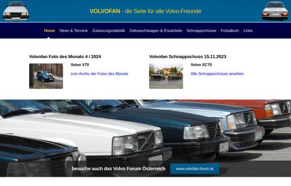 Vorschau von www.volvofan.at, Volvofan.at, Martin Schreiber