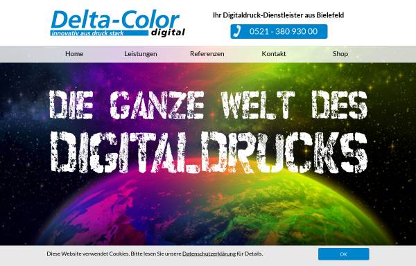 Vorschau von www.delta-color.de, Delta-Color Fachlabor Fotografie GmbH & Co. KG