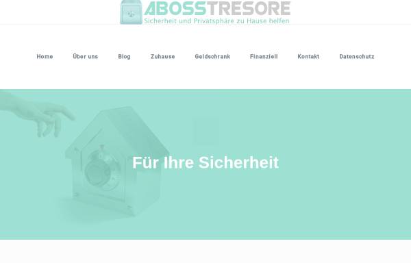 Vorschau von www.aboss-tresore.de, A.ABOSS GmbH