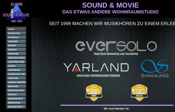 Vorschau von www.soundundmovie.de, Sound & Movie, Michael Nonnewitz