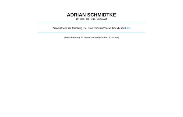 Schmidtke, Diplom-Sozialwirt Adrian