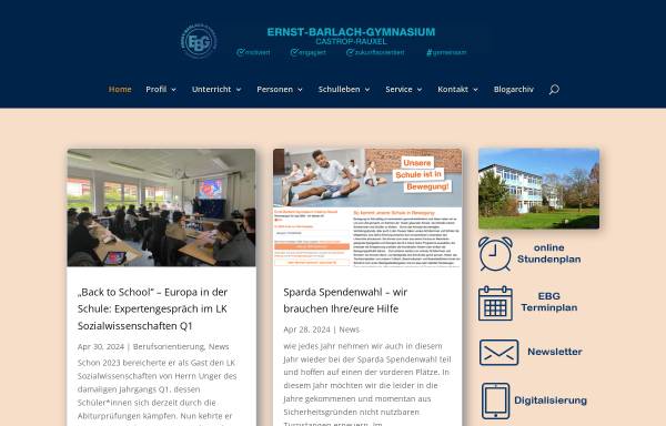 Vorschau von ebg-castrop.de, Ernst-Barlach-Gymnasium (EBG)