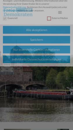 Vorschau der mobilen Webseite www.fdp-minden-luebbecke.de, FDP Kreisverband Minden-Lübbecke