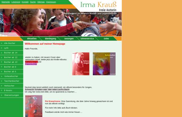 Vorschau von www.irma-krauss.de, Krauß, Irma