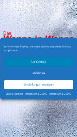 Vorschau der mobilen Webseite www.badewannen-neu.de, Schönhals, Hans