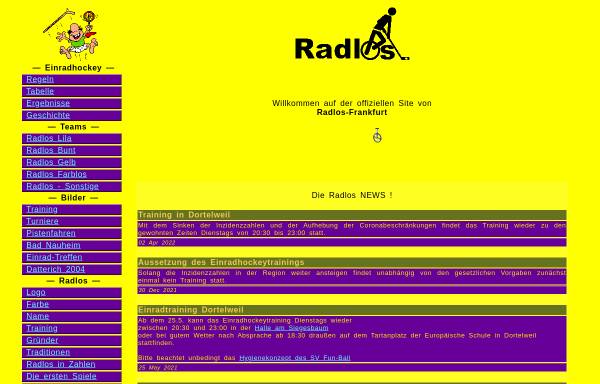 Vorschau von radlos-ffm.de, Radlos