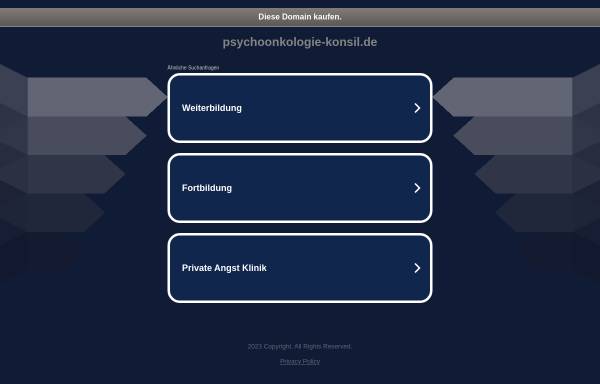 Psychoonkologie-Konsil (PonkK)
