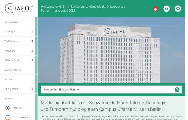 Vorschau von www.tumor-online.de, Tumor-Online