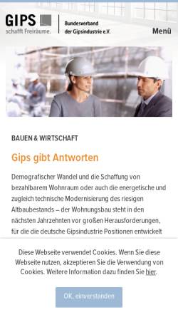 Bundesverband der Gips- und Gipsbauplattenindustrie e.V.