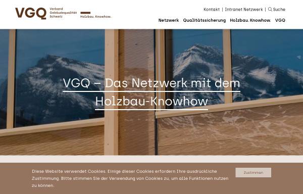 Vorschau von vgq.ch, Schweizerischer Verband für geprüfte Qualitätshäuser