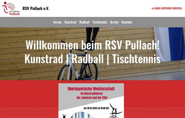 Vorschau von www.rsv-pullach.de, RSV Radsportverein Solidarität Pullach e.V.
