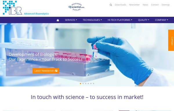 Institute for Biopharmaceutical Research, Inc.