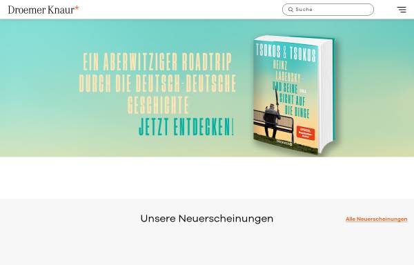 Vorschau von www.droemer-knaur.de, Verlagsgruppe Droemer Knaur