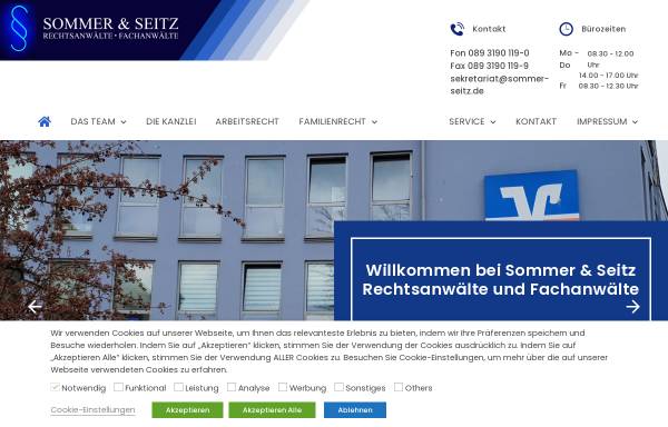 Vorschau von www.sommer-seitz.de, Sommer und Seitz