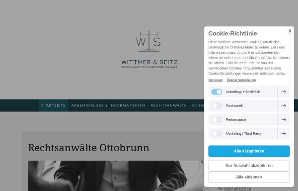 Vorschau von www.wittmer-wittmer.de, Wittmer und Lilienthal