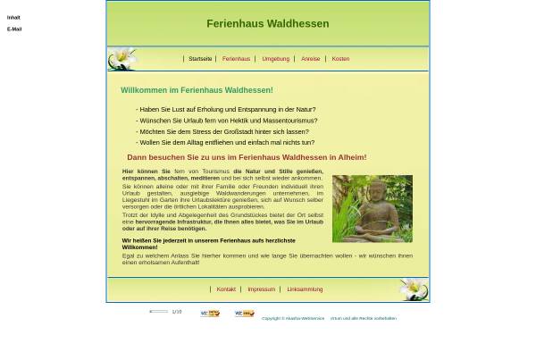 Vorschau von www.ferien-paradies.com, Ferienhaus Waldhessen