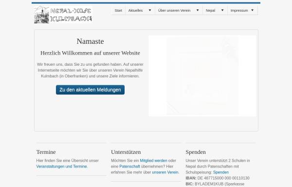 Vorschau von nepalhilfe-kulmbach.de, Nepalhilfe Kulmbach e.V.