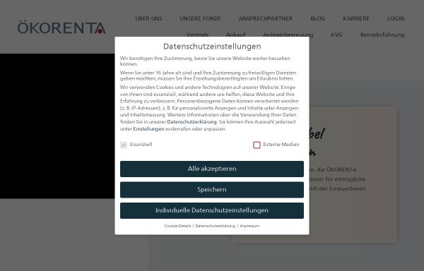 Vorschau von oekorenta.de, Ökorenta AG