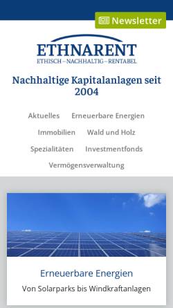 Vorschau der mobilen Webseite www.samuelbegasse.de, Samuel Begasse - Nachhaltiges Management & Investment
