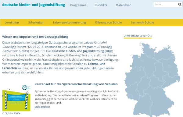 Vorschau von www.ganztaegig-lernen.de, Ganztaegig-lernen.de