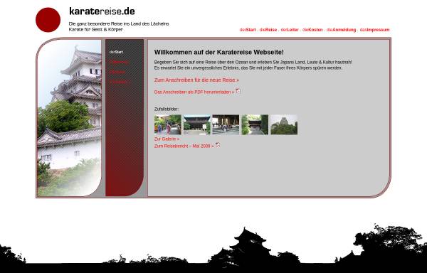 Vorschau von www.karatereise.de, Karatereise nach Japan