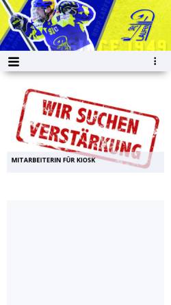 Vorschau der mobilen Webseite www.ehc-laufen.ch, EHC Laufen