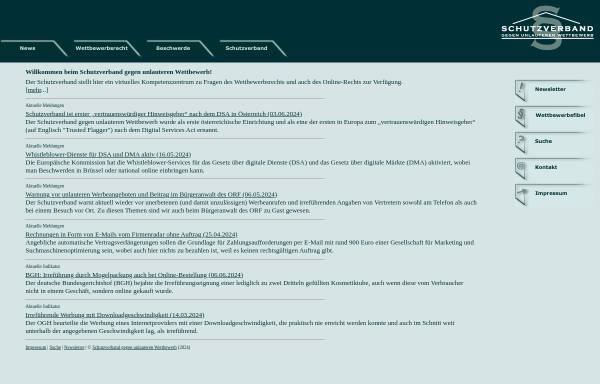 Schutzverband gegen unlauteren Wettbewerb