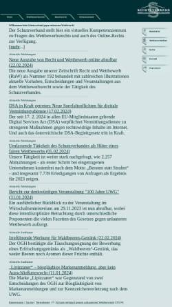 Vorschau der mobilen Webseite www.schutzverband.at, Schutzverband gegen unlauteren Wettbewerb