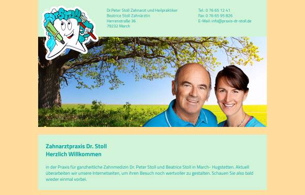 Dr. Peter und Beatrice Stoll