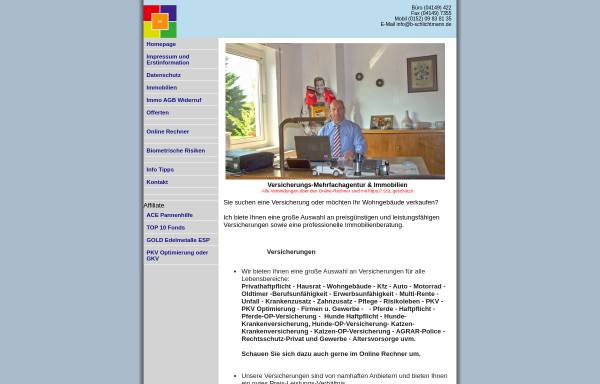 Versicherungsmehrfachagentur und Immobilienbüro Bernd Schlichtmann